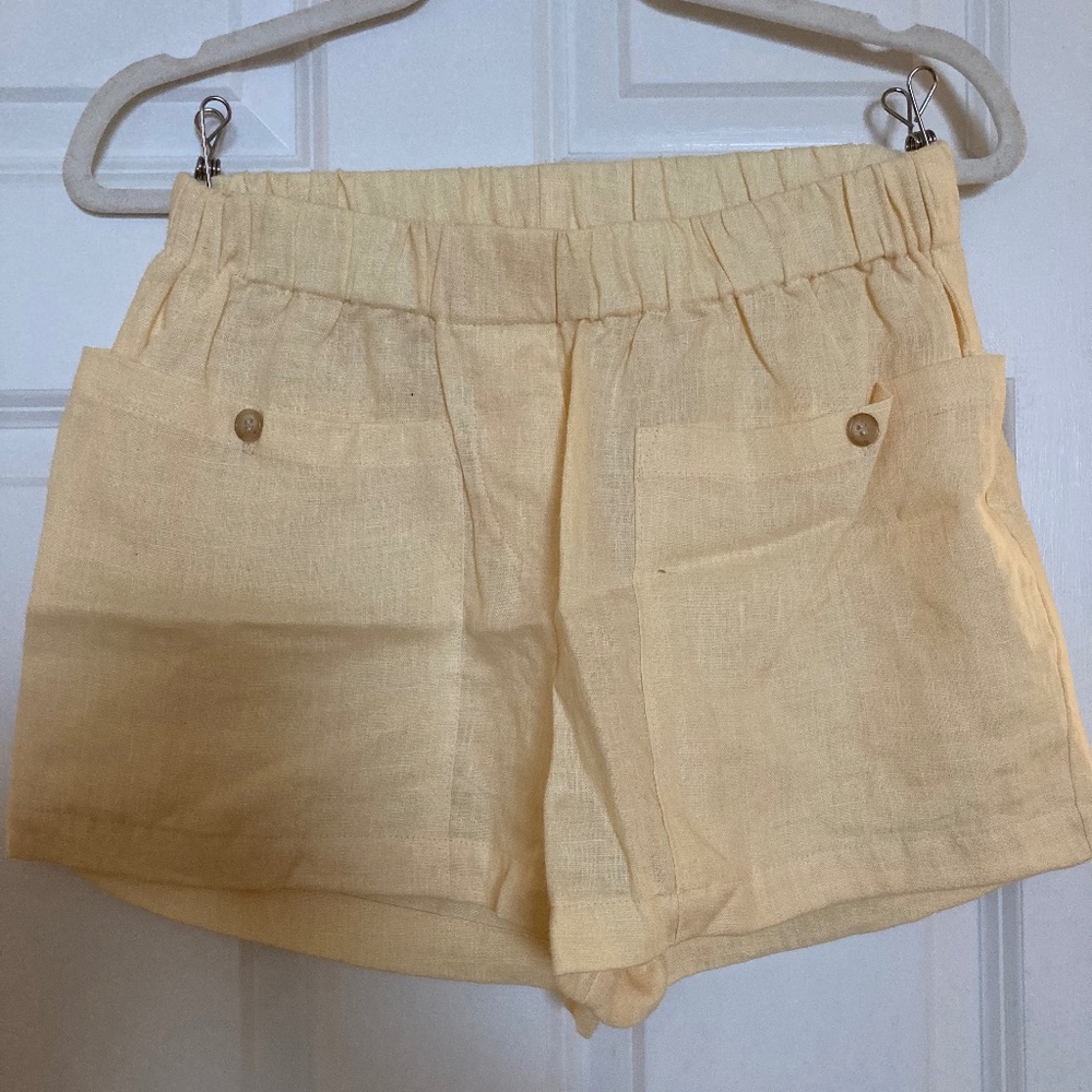 Backbeat Co linen shorts